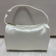 本日限定お値下げ❗️スナイデルホーム サテンバッグ アイボリー