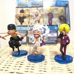 ワンピース　ワールドコレクタブルフィギュア　ワーコレ　ルフィ　ゾロ　サンジ .
