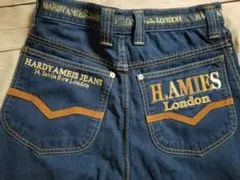 HARDY AMIES ワイドデニムパンツ バギーパンツ ライトオンス XL - メルカリ