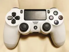PS4 コントローラー DualShock4 グレイシャー・ホワイト ジャンク品