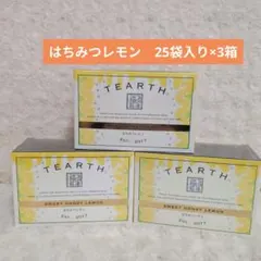 未開封発送　TEARTH はちみつレモン ティーバッグ 25袋入×3箱のサムネイル