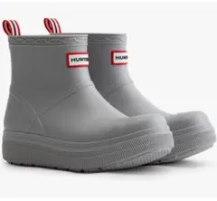 HUNTER Play Molded Boot レインブーツ シルバー 24cmのサムネイル