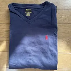 Polo Ralph Lauren ネイビー VネックTシャツ