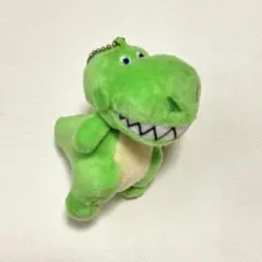 ディズニー　トイストーリー　ぬいぐるみ　キーホルダー　レックス