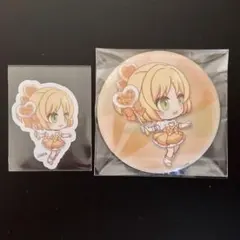 コンパス コンパスフェス ルルカ 缶バッジ ダイカットステッカー ステッカー