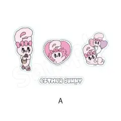 Esther Bunny トラベルステッカー4枚セット A