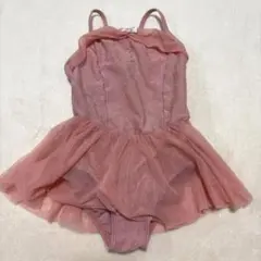 Chacott バレエレオタード ピンク おまけタイツ