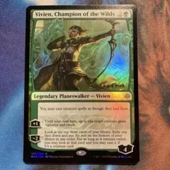 Mtg 野生の擁護者、ビビアン プレリリース foil
