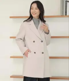 J.PRESS ビーバー Pコート ベージュ