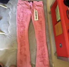 VALABASAS ピンク スキニーデニム 32
