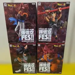 送料無料★新品★ドラゴンボール　fes フィギュア　4点セット