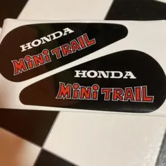 HONDA MINI TRAIL ステッカー 2枚セット倉庫から発見のサムネイル