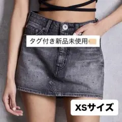 GYDA bijouデニムスカートライクショートパンツ