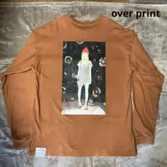 【美品】over print オーバーペイント ロングスリーブシャツ XLサイズ