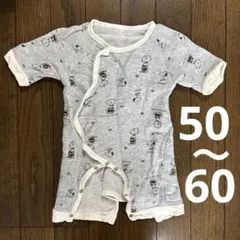 スヌーピー ロンパース　50-60