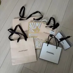Dior CHANEL JILLSTUART紙袋