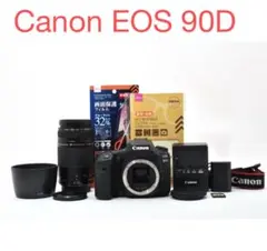 デジタル一眼レフカメラCanon EOS 90D標準&望遠ダブルレンズセット