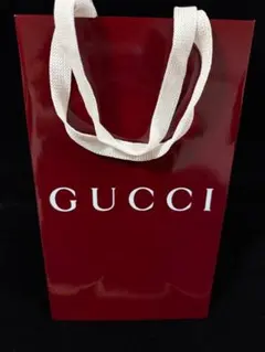 GUCCI 赤い紙袋 小型
