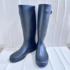 【極美品】エーグル シャンタベル レインブーツ ブラック 37 23.5cm