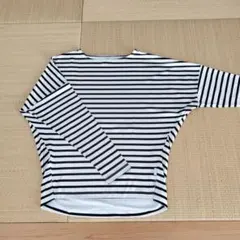 美品　白黒ボーダー　長袖Tシャツ　Head