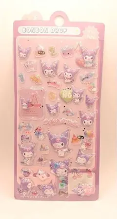 新品✨クロミちゃん 【S1】【まとめ割引 可】ボンボンドロップシール♡ サンリオ