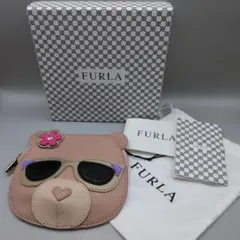 【新品】 FURLA フルラ　クマ　コインケース ピンク