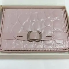 agnes b. アニエスベー ピンク パスケース 新品未使用 亚妮斯比のサムネイル