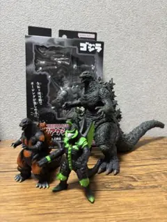 ゴジラアクションフィギュア・ソフビ各種