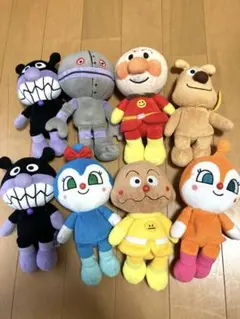 アンパンマン ぬいぐるみ8体セット