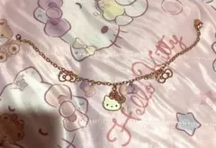 Hello Kitty キティ 50周年 チャーム ピンクゴールド