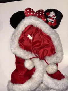 ミニー　ディズニー　ファンキャップ　クリスマス　赤　レア