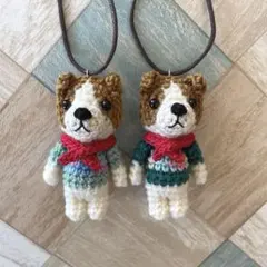 ジャックラッセルテリア。編みぐるみハンドメイド