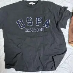 U.S. POLO ASSN. ブラック Tシャツ M