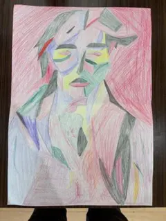 240526A 手描きイラスト 肉筆原画 水彩画 美人画 - メルカリ