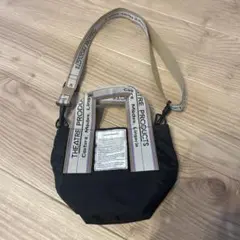 シアタープロダクツ　ミシシッピ　XS ナイロンジャガードテープバック　ブラック