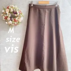 美品 ❣️ビス/ブラウン/フレアスカート /ふんわり可愛い/淡色女子 /大人可愛い