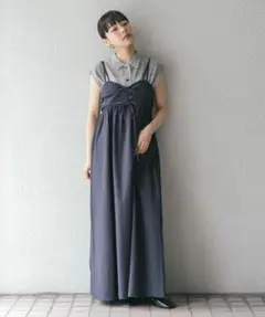 KBF キャミワンピース ロング丈
