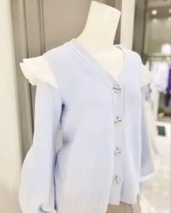 ADEAM アディアム　カーディガン　フリルのサムネイル