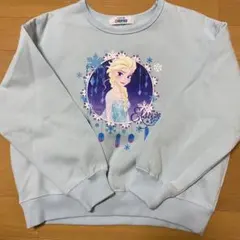 【新品タグ付】アナと雪の女王　トレーナー　120 裏起毛　エルサ　長袖　キッズ