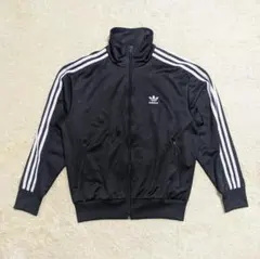 万国旗タグ 90s adidas ヴィンテージ トレフォイル セットアップ 黒白