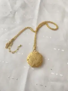 美品】OLD GUCCI オールドグッチ クレストチャーム ネックレス デムナ