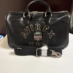 AVIREX/アヴィレックス　バーシティミニダッフルバック　ブラックのサムネイル