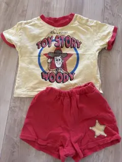 Disney トイストーリー Tシャツ ショートパンツ セットアップ　サイズ80