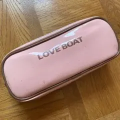LOVE BOAT　ピンク　ポーチ　筆箱　ペンケース　当時品　90年代のサムネイル