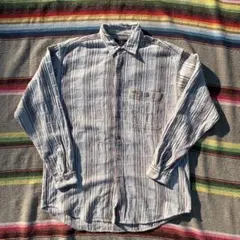 90s BILLABONG L/S Shirt ホワイト 白 古着 USED