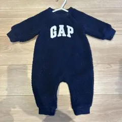 未使用 GAP フリースロンパース 3-6ヶ月 ネイビー