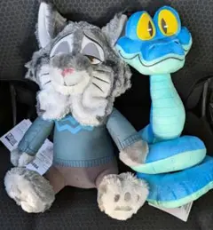 (2)ズートピア2 Ｌぬいぐるみ パウバート ゲイリー 2種セット