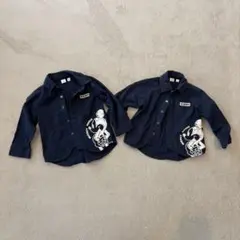 〈2枚セット〉ミッキーマウス　長袖シャツ