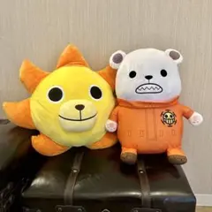 ワンピース めちゃもふぐっとぬいぐるみ ベポ サウザンドサニー号　船首
