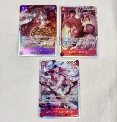 ワンピースカード 決戦の刻 ルフィ ニューゲートSR - メルカリ